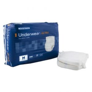 McKesson Ultra Pull On Adult Absorbent Underwear Health Products