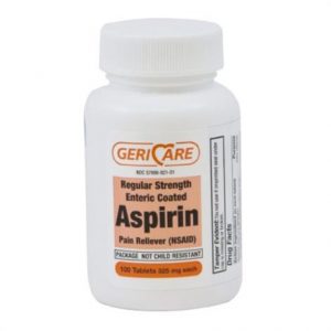 Mckesson Pain Relief Geri-Care Strength Aspirin Tablet Health Products