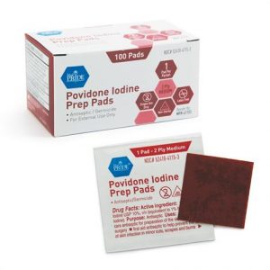 MedPride Povidone Prep Pads Health Products