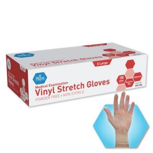 MedPride Stretch Vinyl Exam Gloves Health Products