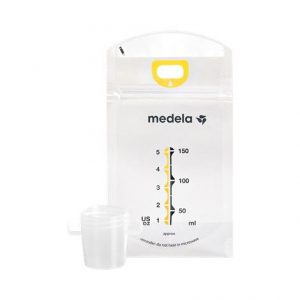 Medela Pump & Save Breastmilk Bags With Easy-Connect Adapter Health Products