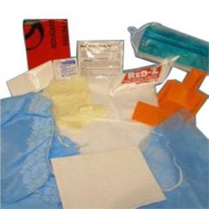 Medikmark Deluxe Spill Clean Up Kit with Mask and Gloves Health Products