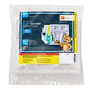 Medline 100% Silicone Erase Cauti Pediatric One Layer Foley Catheter Tray Health Products