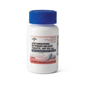 Medline Acetaminophen Extended Release Caplets Health Products