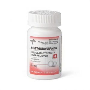 Medline Acetaminophen Regular Strength Tablets Health Products