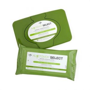 Medline Aloetouch SELECT Premium Spunlace Personal Cleansing Wipes Health Products