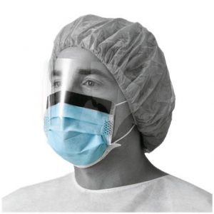 Medline Basic Procedure Face Mask with Shield Health Products