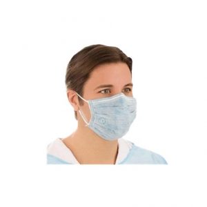 Medline Biomask Antiviral Pleated Earloop Face Mask Health Products