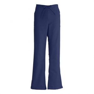 Medline ComfortEase Ladies Modern Fit Cargo Scrub Pants- Midnight Blue Health Products