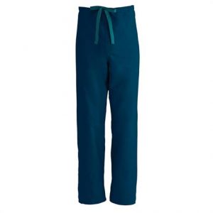 Medline ComfortEase Unisex Reversible Drawstring Pants - Caribbean Blue Health Products