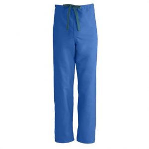 Medline ComfortEase Unisex Reversible Drawstring Pants - Royal Blue Health Products