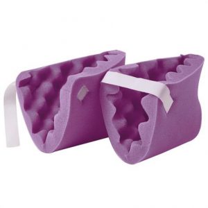 Medline Convoluted Foam Heel Protectors Health Products