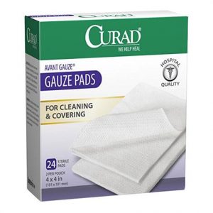 Medline Curad Hospital Quality Sterile Avant Gauze Pads Health Products