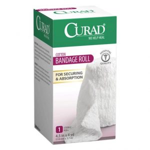 Medline Curad Sterile Cotton Bandage Roll Health Products