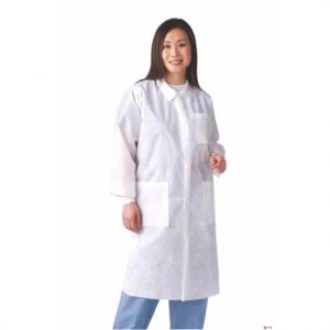 Medline Disposable Multi-Layer Lab Coats Health Products