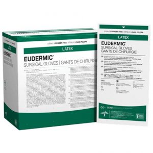 Medline Eudermic Powder-Free Latex Surgical Gloves Health Products