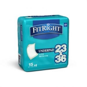 Medline FitRight Underpads Health Products