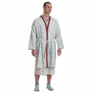 Medline Galaxy Print Deluxe Patient Robe Health Products