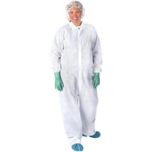 Medline Heavyweight Spunbond Polypropylene Coverall Health Products