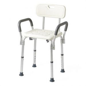 Medline Knockdown Bath Bench With Back Health Products