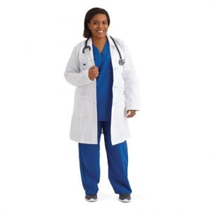 Medline Ladies Staff Length Lab Coats Health Products