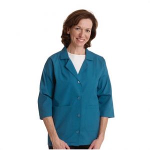 Medline Ladies Three-Quarter Length Sleeve Smocks - Navy Health Products