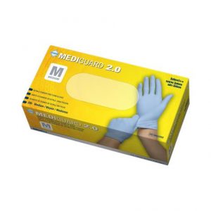 Medline MediGuard 2.0 Powder-Free Nitrile Exam Gloves Health Products