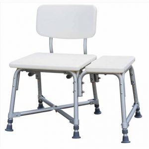 Medline Non-Padded Bariatric Transfer Bench Health Products