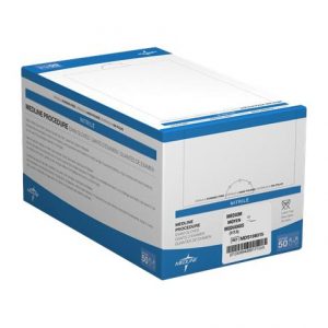 Medline Powder-Free Sterile Nitrile Exam Gloves Health Products