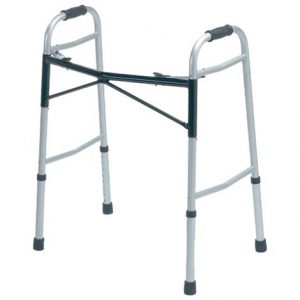 Medline Premium Bariatric Two-Button Folding Walker Health Products