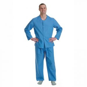 Medline Psychiatric Patient Snap Pajama Tops Health Products