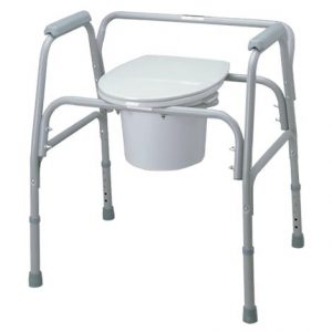 Medline Seat And Lid Set For Bariatric Commode Health Products