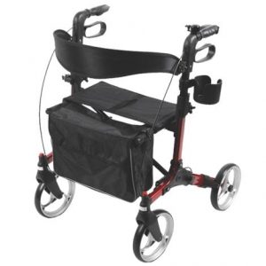 Medline Simplicity Four-Wheel Folding Rollator Health Products