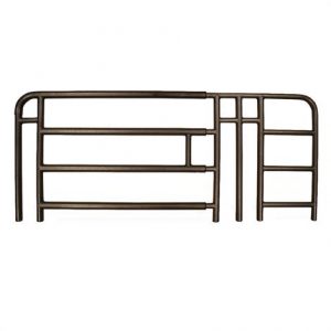 Medline Spring-Loaded Full Rail For Homecare Beds Health Products