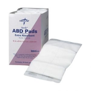 Medline Sterile Multi-Trauma Abdominal Pads Health Products