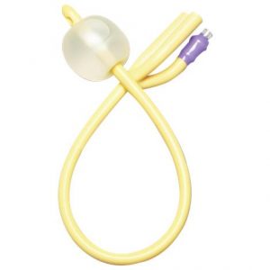 Medline Three-Way Silicone-Elastomer Coated Latex Foley Catheter - 30cc Balloon Capacity Health Products