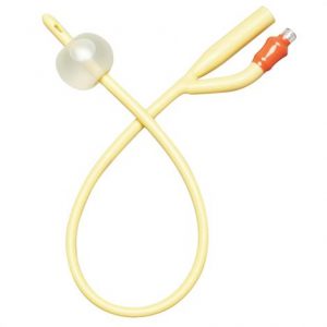 Medline Two-Way Silicone-Elastomer Coated Latex Foley Catheter - 10cc Balloon Capacity Health Products