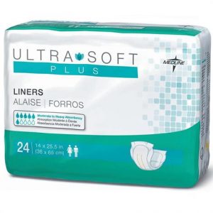 Medline Ultra-Soft Plus Incontinence Liners Health Products