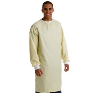 Medline Unisex Blockade Isolation Gown with Carbon Fibers Health Products