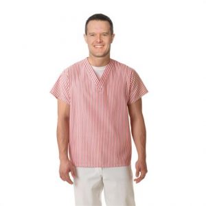 Medline Unisex Candystripe Top Health Products