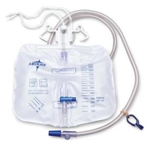 Medline Urinary Drainage Bag With Anti Reflux Tower Health Products