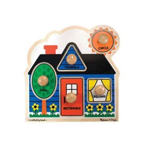 Melissa & Doug First Shapes Jumbo Knob Puzzle Health Products