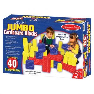 Melissa & Doug Jumbo Cardboard Blocks Health Products