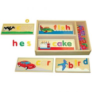 Melissa & Doug See And Spell Wooden Puzzle Health Products