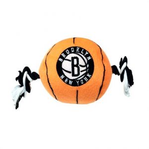 Mirage Brooklyn Nets Plush Basketball Dog Toy Health Products