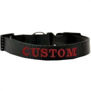 Mirage Custom Embroidered Dog Collar Health Products