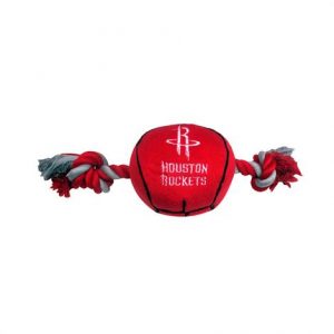 Mirage Houston Rockets Plush Basketball Dog Toy Health Products