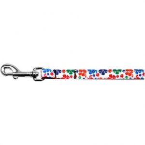 Mirage Multi-Colored Hawaiian Hibiscus Nylon Ribbon Leash Health Products