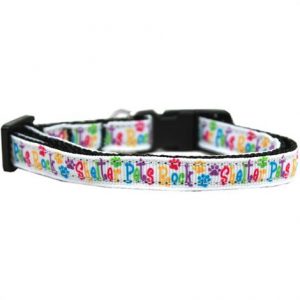 Mirage Shelter Rock Nylon Ribbon Dog Collar Health Products