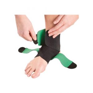 Mueller Green Adjustable Ankle Support Health Products